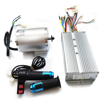 BLDC Motor Kit Bürstenloser Gleichstrommotor inkl. Controller und Drosselklappengriff 3000W 72V DC 4