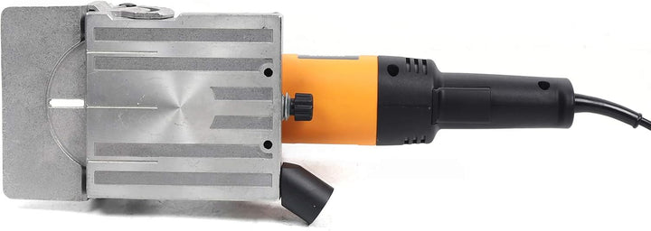 Flachdübelfräse 760W Lamellenfräse 220V mit Staubfangsack, Winkel-/Höheneinstellung, für Spleissen V