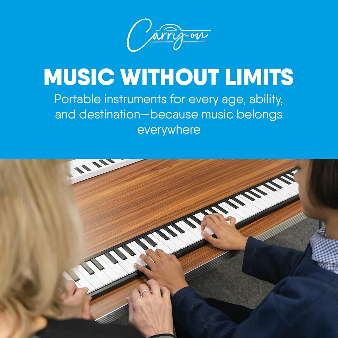 Carry-on FP-88 Touch 88 Tasten berührungsempfindlich Schwarz Tragbares Faltbares Digitalpiano durch