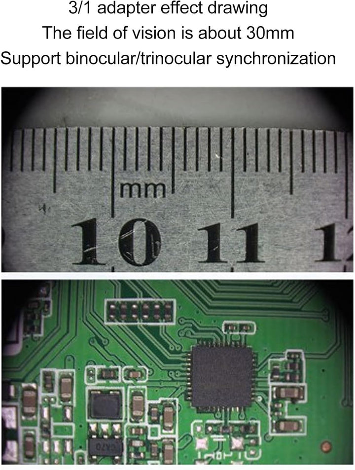 Trinokular-Stereomikroskop, CTV-Objektivadapter, CCD-Kamera-Schnittstellenadapter, Industriekamera-A