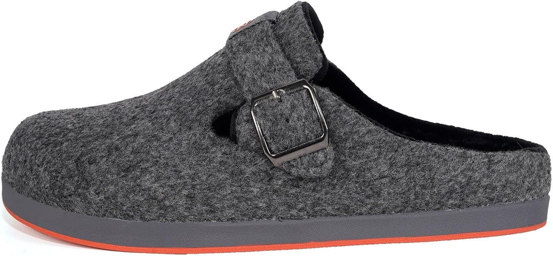 Sisttke Hausschuhe Damen Filzpantoffeln Herren Pantoffeln | Geschlossen,Bequem,Wechselfussbett,Winte