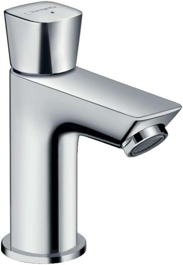hansgrohe Logis Standventil, Auslauf Höhe 70mm, für Kaltwasser, ohne Ablaufgarnitur, Chrom Chrom Aus