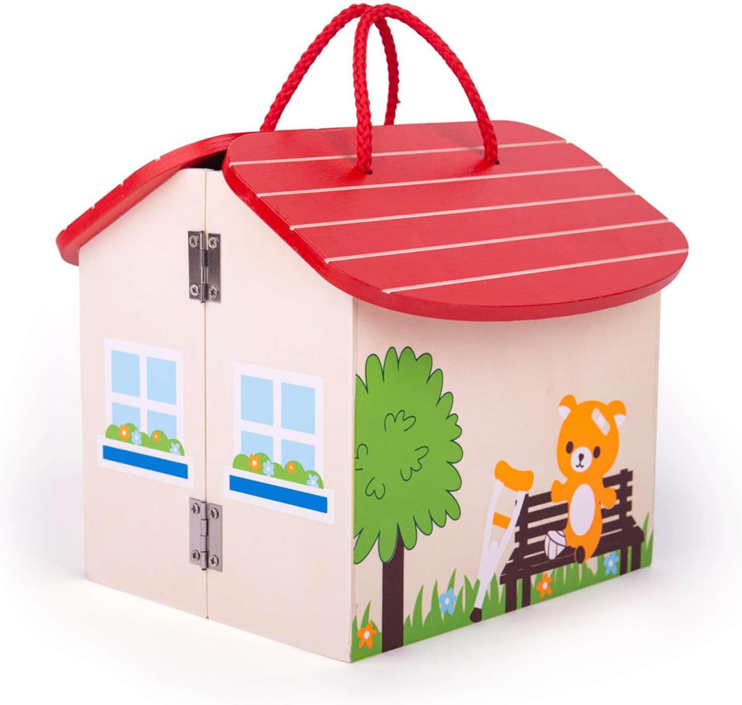 Bigjigs Toys Mini-Krankenhaus Spielset
