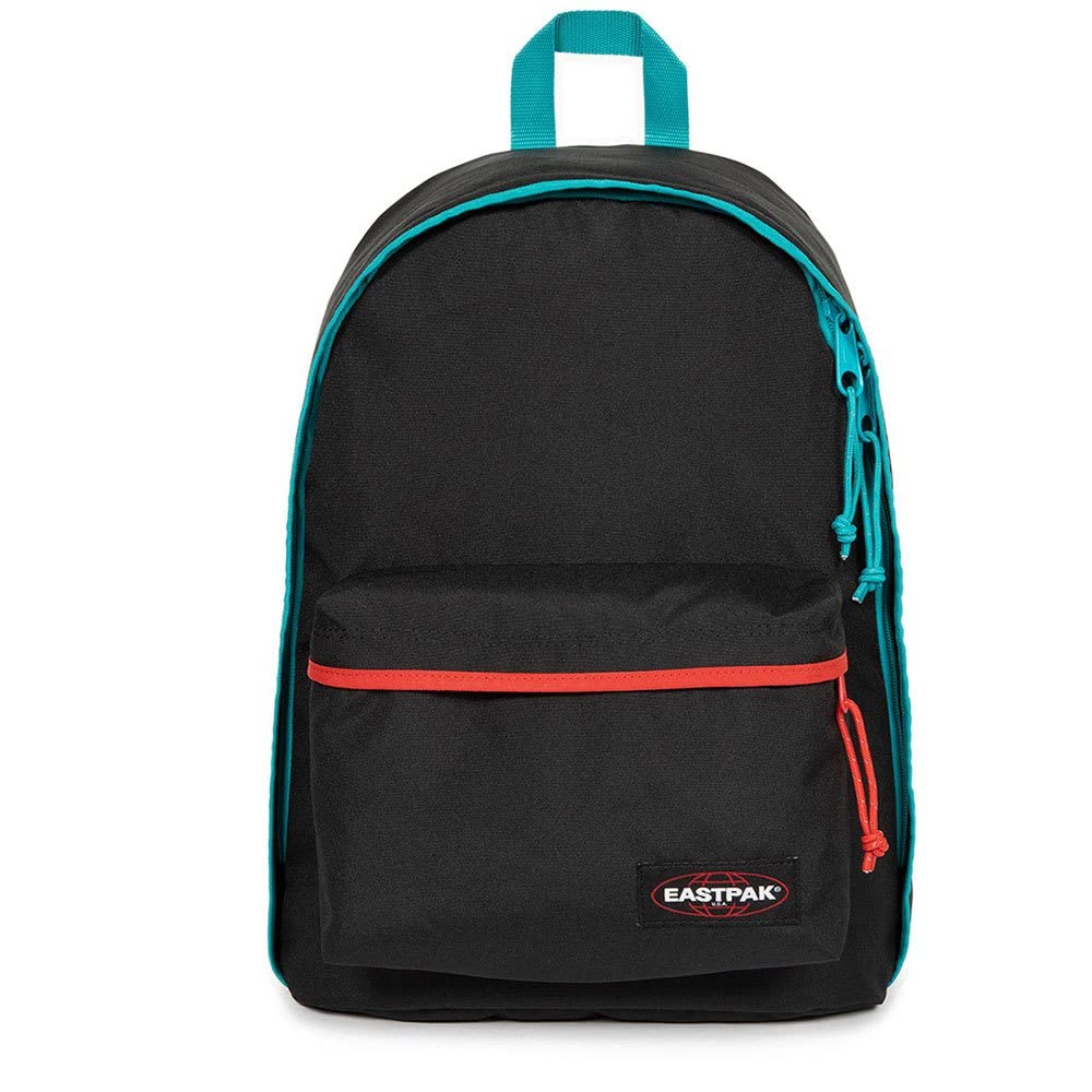 EASTPAK Unisex Out Of Office Sac à dos (1er Pack) Kontrast Aqua Red, Kontrast Aqua Red