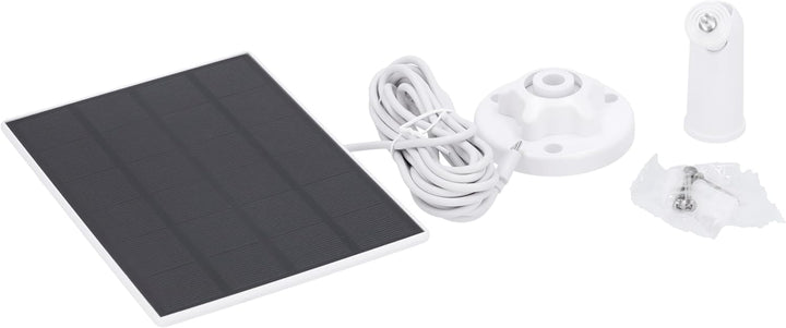 NIVIAN Solarpanel für IP-Sicherheits- und Überwachungskameras mit Akku, kompatibel mit Ezviz C3A und