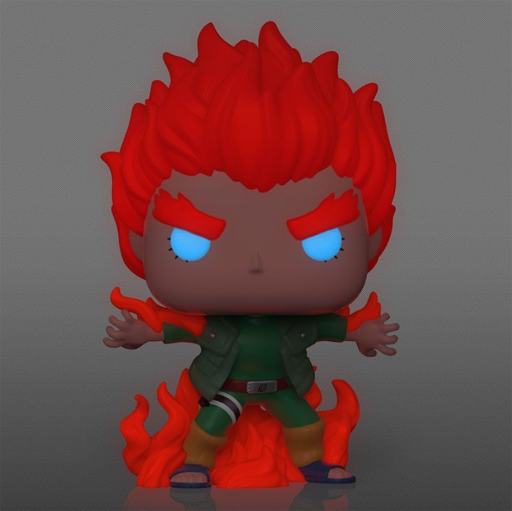 Funko Pop! Animation: Naruto Shippuden - Might Guy (Eight Inner Gates) (Glows in The Dark) (Special