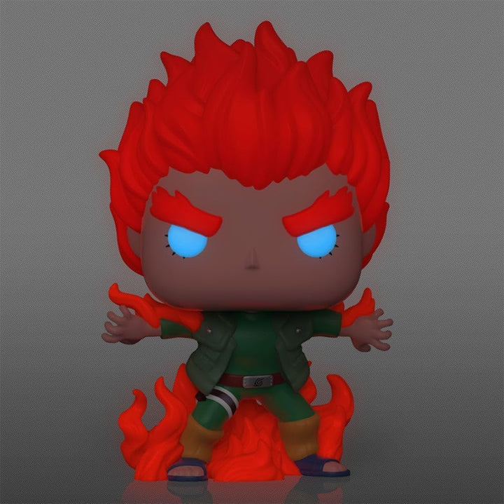 Funko Pop! Animation: Naruto Shippuden - Might Guy (Eight Inner Gates) (Glows in The Dark) (Special