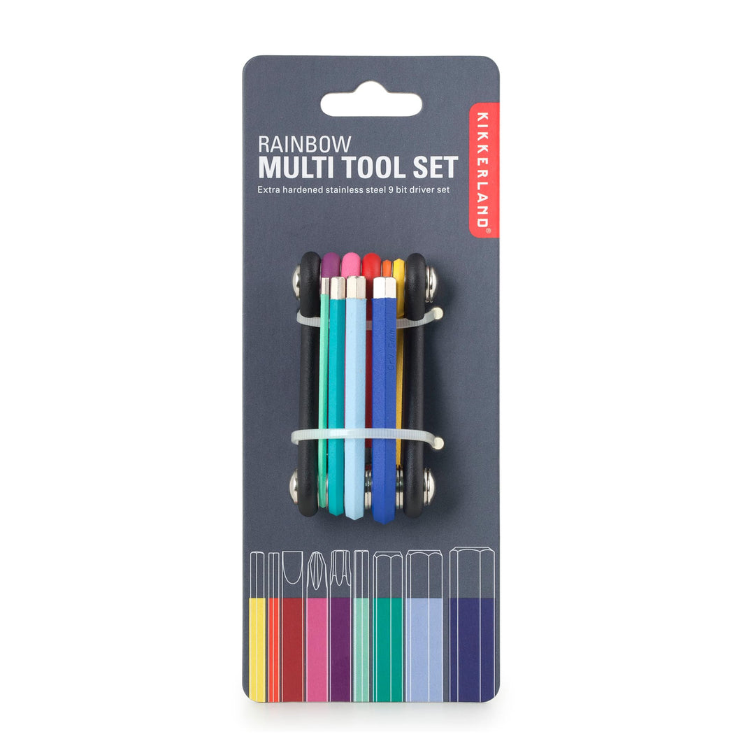 Kikkerland CD120 Rainbow Multi Tool