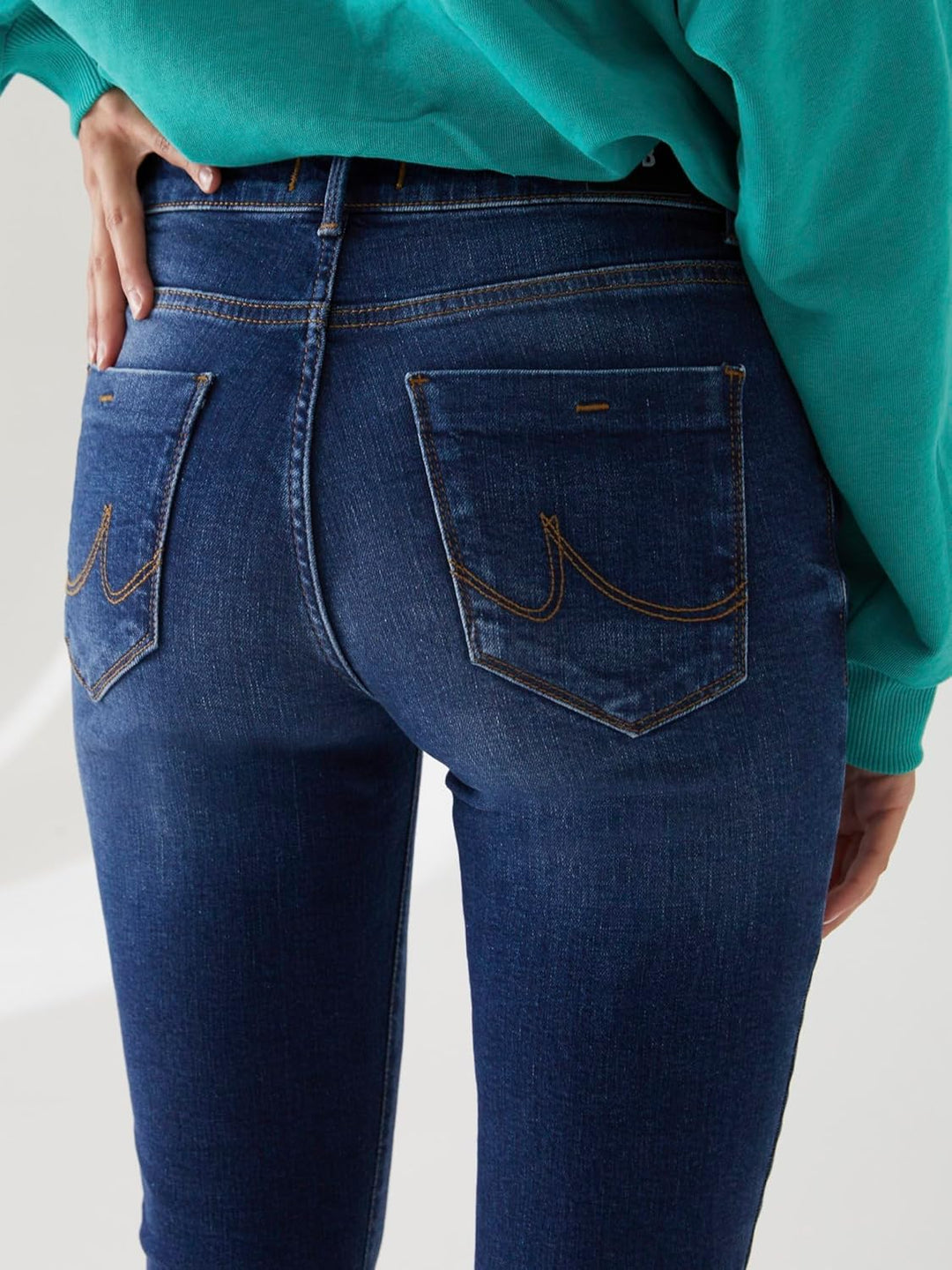 LTB Jeans - Damen - Fallon - Mid Waist - Flared Leg Jeans - Hosen 25W / 34L Morna Undamaged Wash 541