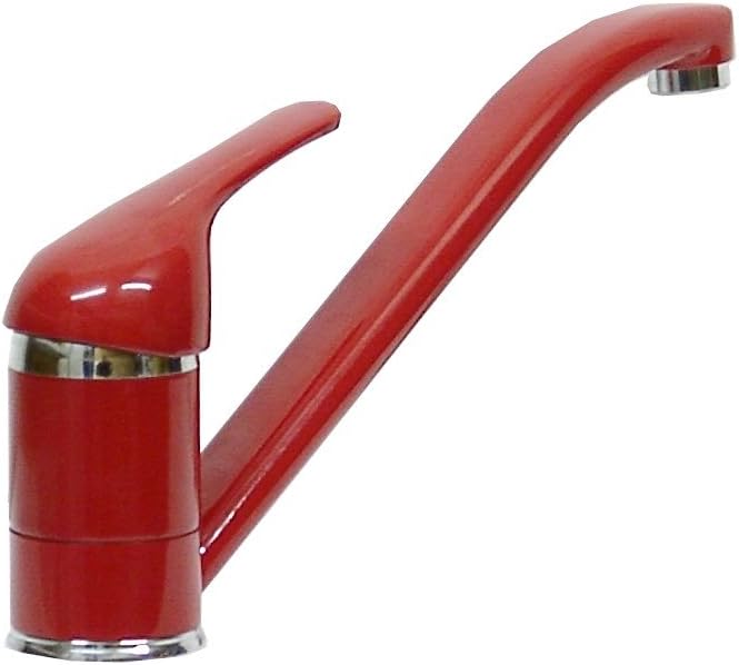 Einhebel Küchenarmatur Spültischarmatur Spüle Armatur Wasserhahn Rot