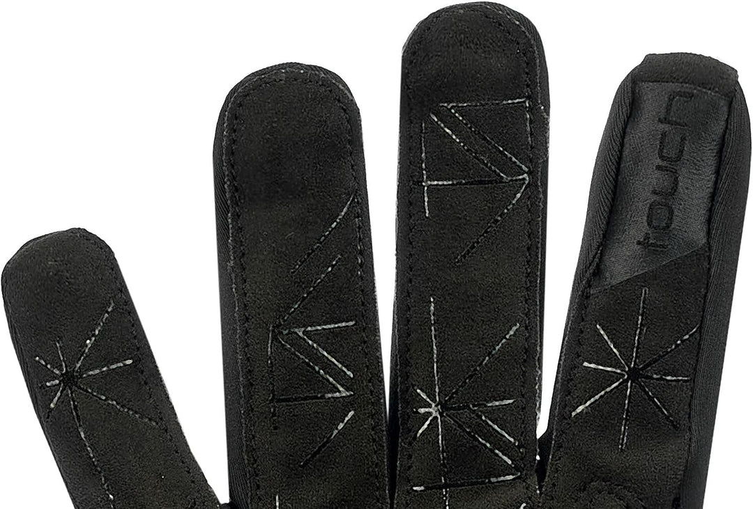 Roeckl Waldau Damen Winter Fahrrad Handschuhe lang schwarz/grün 2023: Grösse: 8.5