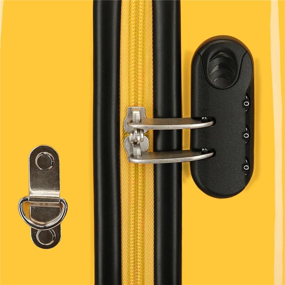 Disney Winnie The Pooh Kinderkoffer, Ocker, 50 x 39 x 20 cm, starr, ABS-Kombinationsverschluss, seit