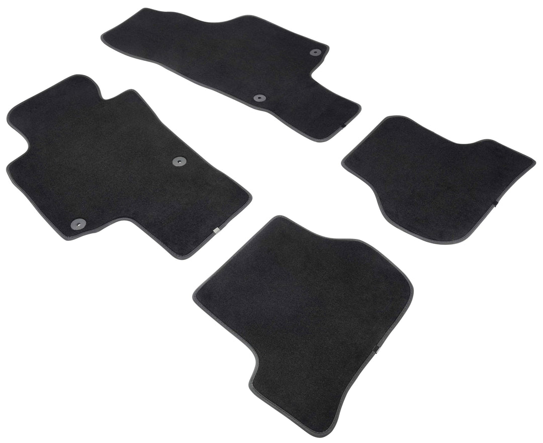 WALSER Premium Auto Teppiche für Skoda Octavia II 02/2004-06/2013, 100% passgenaue Auto Fussmatten M