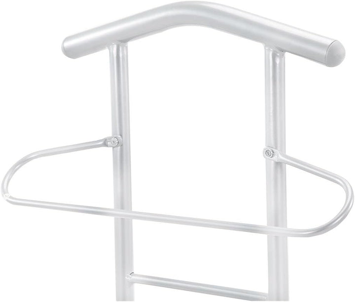 CARO-Möbel Herrendiener Stummer Diener Kleiderständer JIVO, in schwarz,121 cm, Garderobe mit Hosenbü