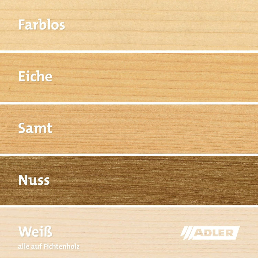 Innenlasur W10 750ml Weiss wohngesunde Holzlasur für innen Wohnraumlasur Wasserbasis