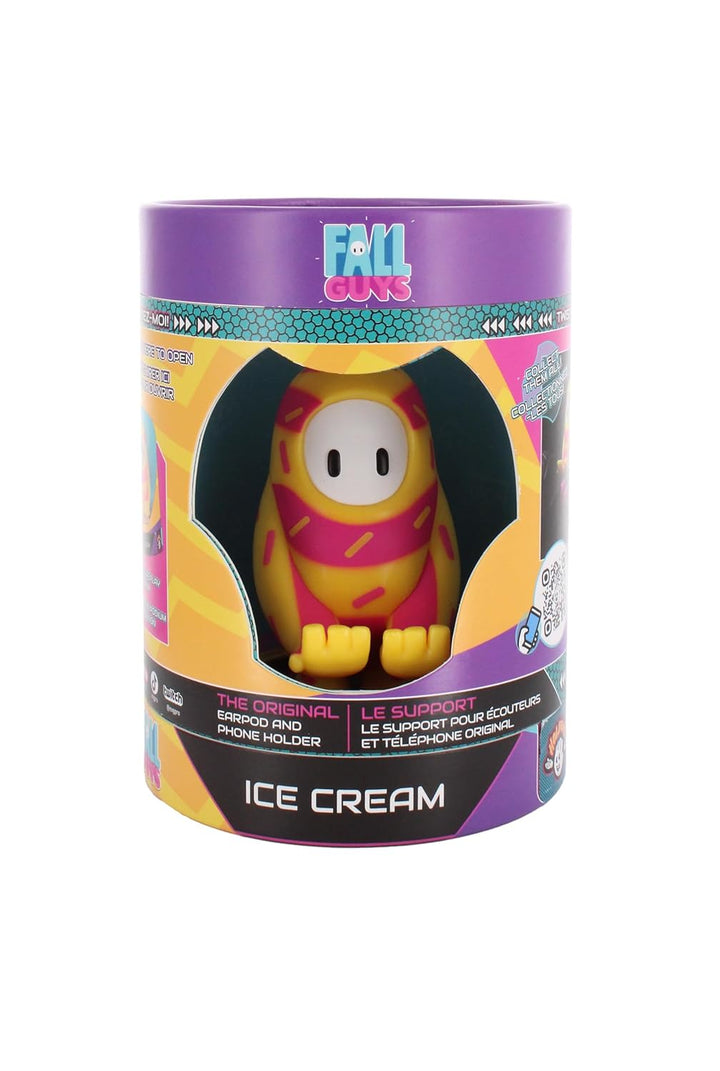 Cable Guys Minis Fall Guys Ice Cream Handy Ständer & Ohrhörerhalter - Handyhalter für Schreibtisch u