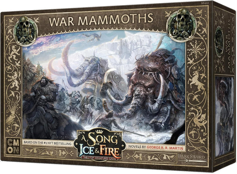 CMON | A Song of Ice & Fire – Kriegsmammuts | Erweiterung | Tabletop | 2 Spieler | Ab 14+ Jahren | 4