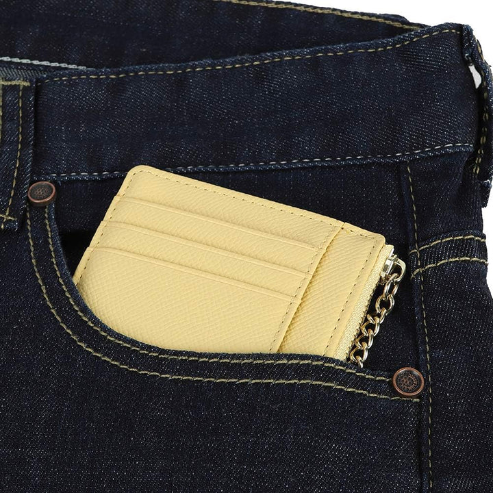Damen 8 Karten Slim Minimalist Card Holder Coin Changes Purse Front Pocket Wallet B07VXC7YQ8 Einheit