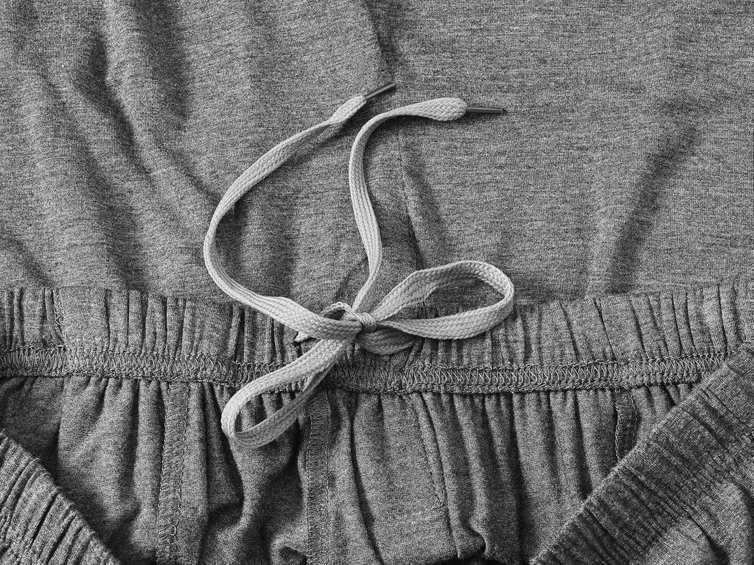 JINSHI Herren Schlafanzughosen Kurz Pyjamahose Sommer Nachtwäsche Shorts S 3er Pack- A (mit Knopflei