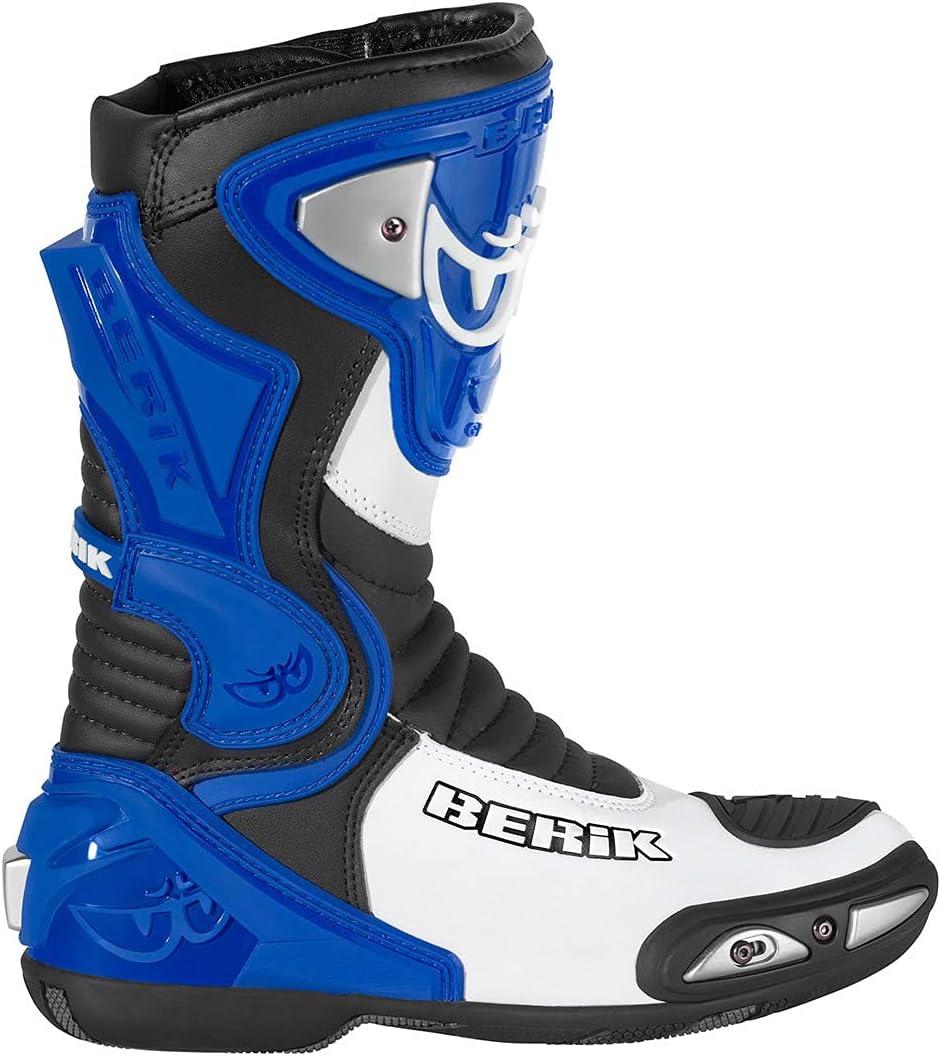 Berik Losail Motorradstiefel, blau, 45 45 EU Blau, 45 EU Blau