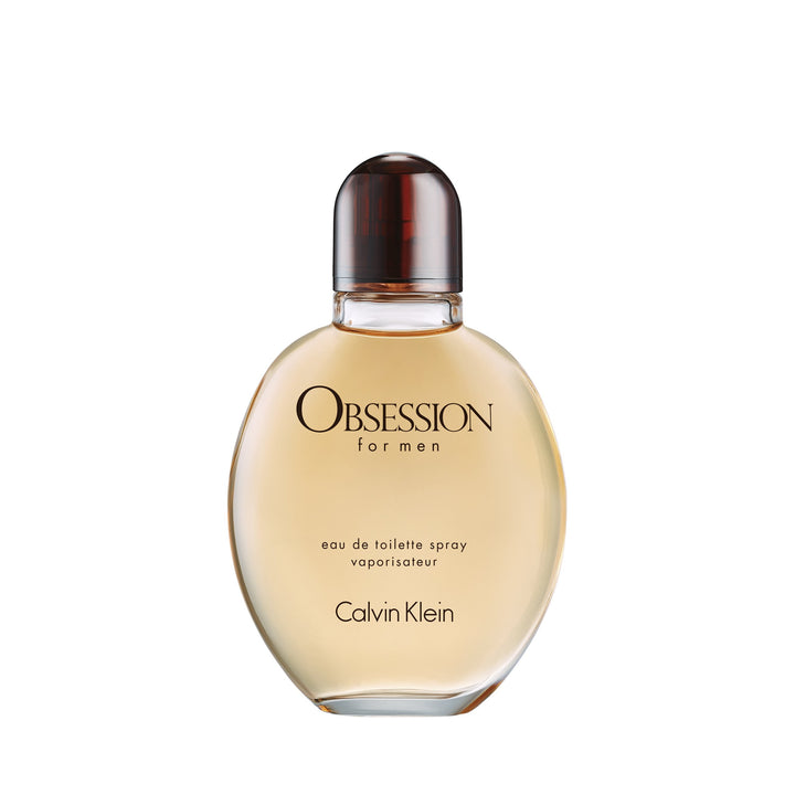 CALVIN KLEIN Obsession Eau de Toilette for him, holzig-orientalischer Herrenduft, 75ml