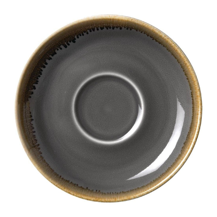 Olympia Kiln-Untertasse in rauchiger Farbe, 160 mm, mit neuen nützlichen Funktionen für ein besseres