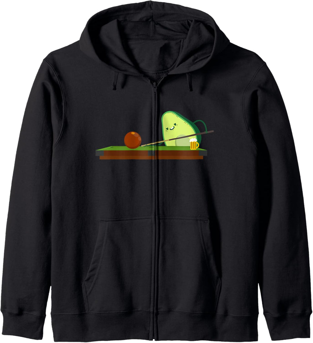 Lustiges Billard Geschenk Billardspieler Kapuzenjacke
