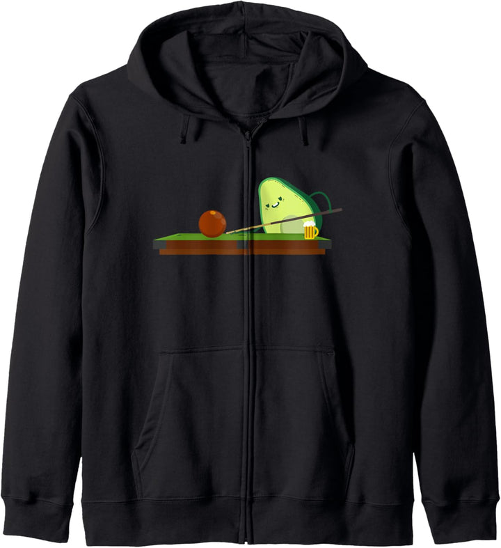 Lustiges Billard Geschenk Billardspieler Kapuzenjacke