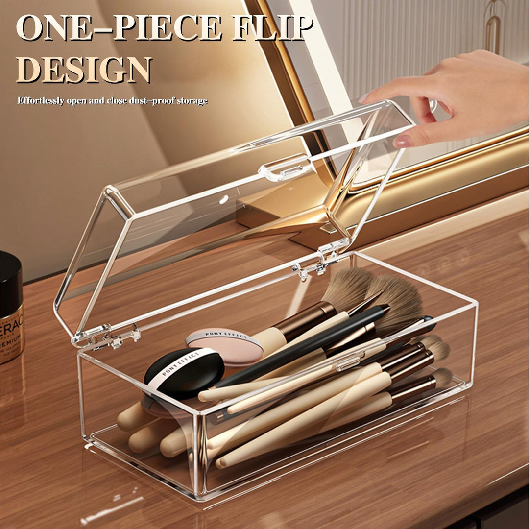 2er-Set Kosmetik Organizer Set, kosmetik Organizer mit Schubladen, Box für Haargummis, Stapelbare Sc