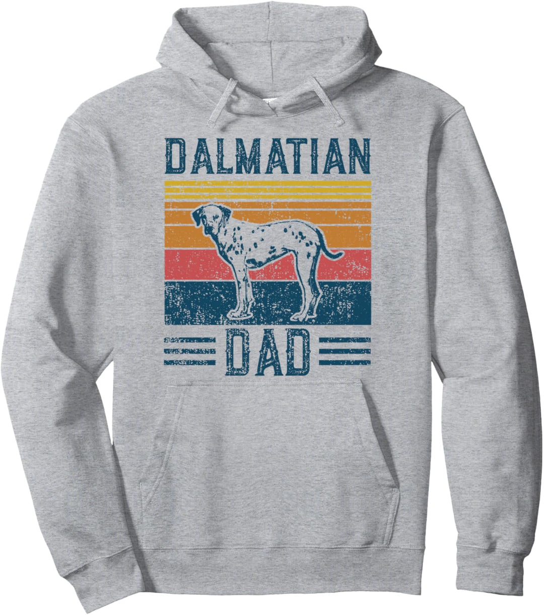 Hund | Dalmatiner Dad – Vintage Dalmatiner Papa Pullover Hoodie