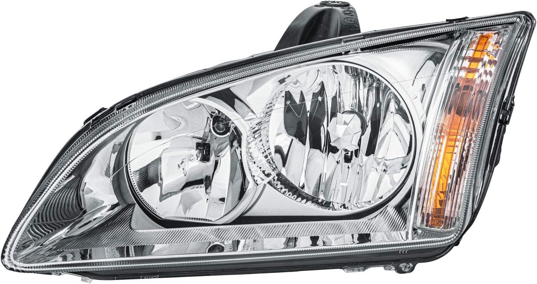 HELLA 1EL 010 201-011 Halogen Scheinwerfer - für u.a. Ford Focus II (DA_, HCP, DP) - chrom - ECE - f