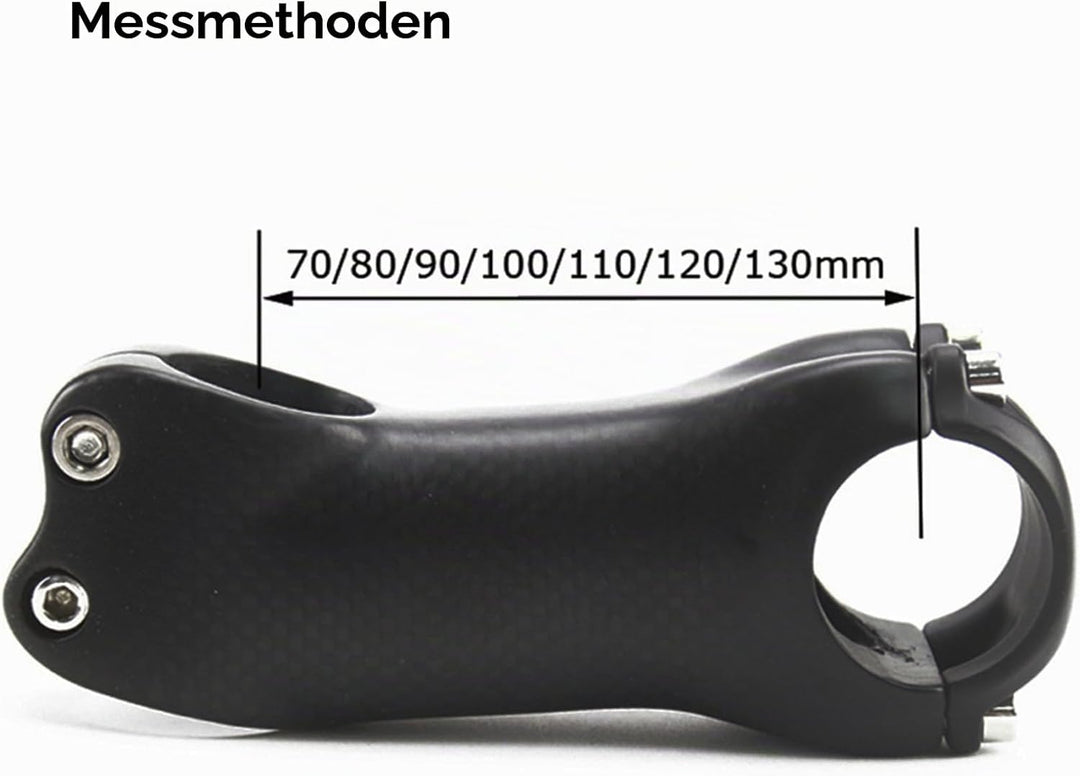RXL SL Carbonfaser rennrad vorbau Ø 31.8, Carbon vorbau rennrad 6/17grad 70/80/90/100/110/120/130mm