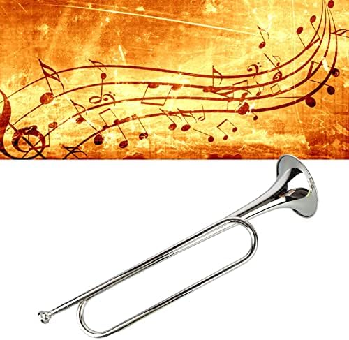 Trompete, Langlebiges Messing-Retro-B-Flachhorn-Standardtrompeten-Musikinstrument für Schulband-Kava