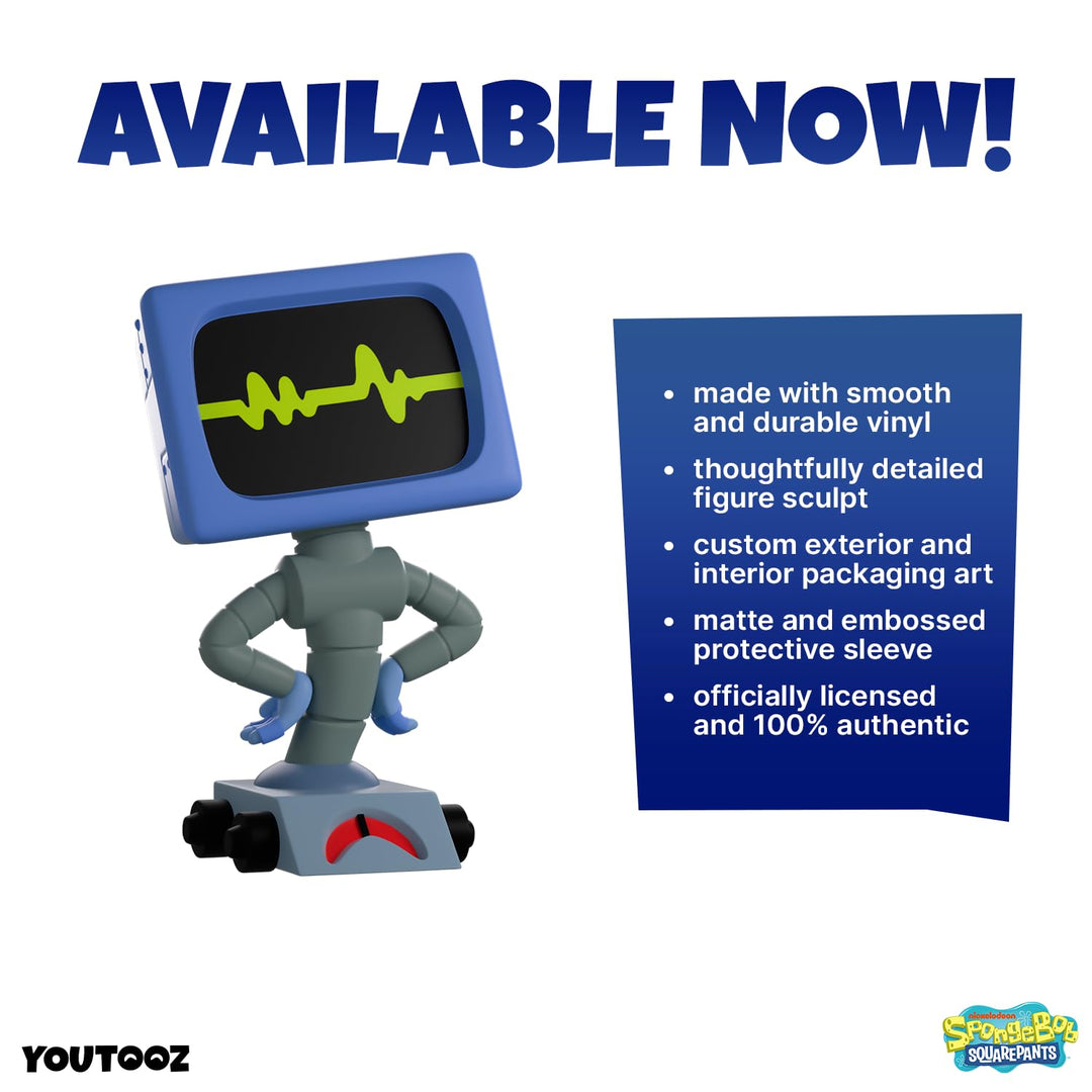 Youtooz Karen Plankton Vinyl-Figur, 12,4 cm Spongebob Schwammkopf Sammlerstück, Mark III Surplus W.I