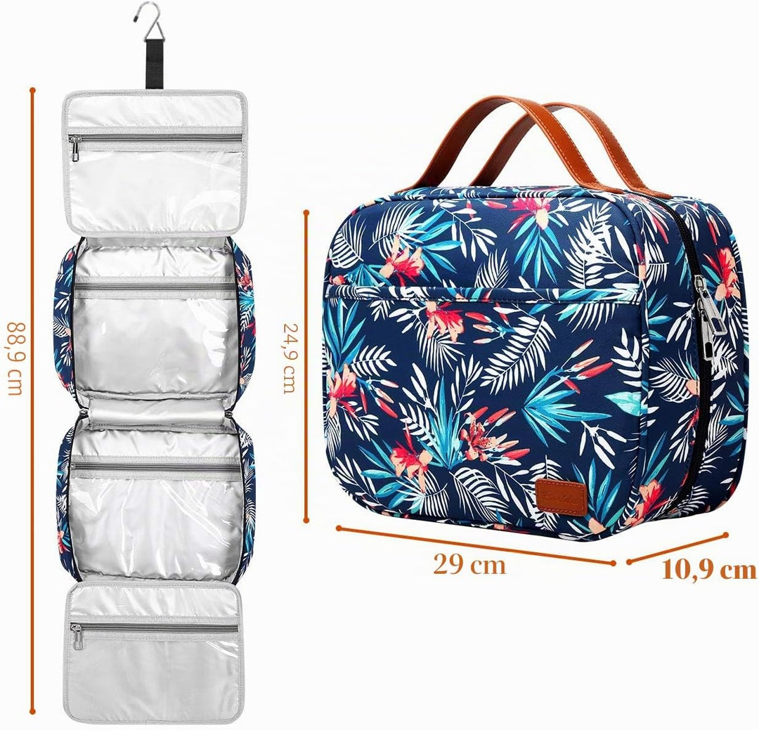 Reise Kulturbeutel zum Aufhängen Grosse Kapazität Kosmetiktasche Reise-Kosmetiktasche für Frauen mit
