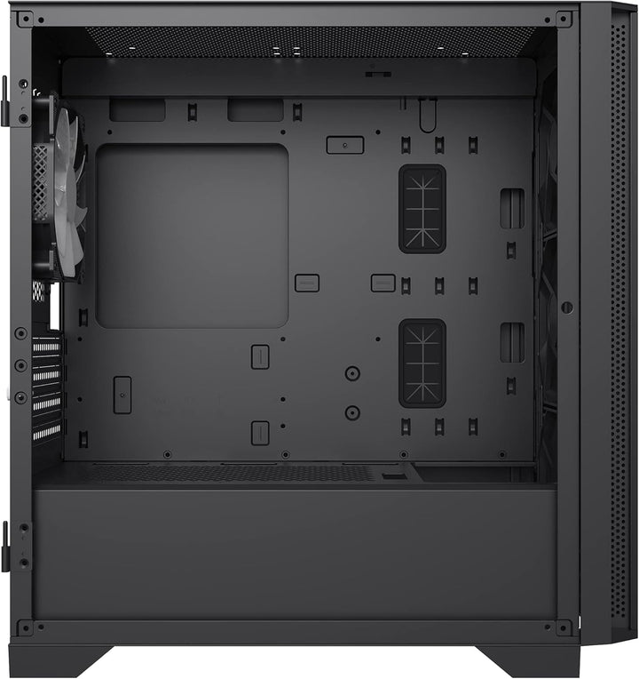 Montech Air 100 ARGB, Micro-ATX, gehärtetes Glas, Schwarz Air 100mATX Schwarz, Air 100mATX Schwarz