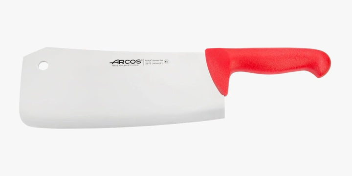 Arcos Serie 2900 - Hackmesser Metzgermesser - Klinge Nitrum Edelstahl 240 mm - HandGriff Polypropyle