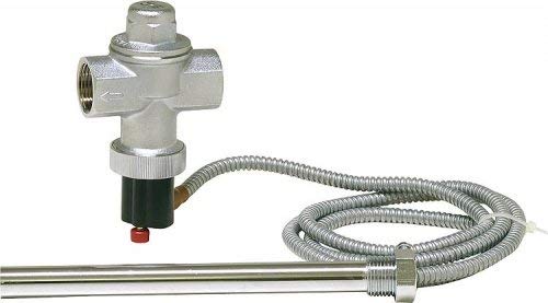 Thermische Ablaufsicherung Caleffi DN20 3/4 Zoll IG Typ 543 Mit Kapillar Rohr Kamin Ofen