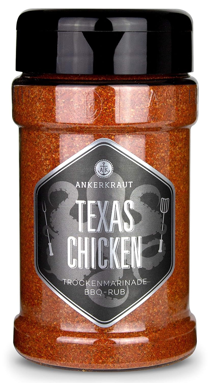 Ankerkraut BBQ Rub Set mit 6 Streuern - das perfekte Set für den Viel-Griller, Grill-Gewürze mit Ges