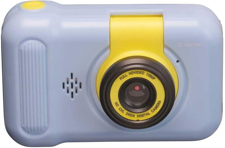 Denver KCA-1351BU Blau Kinderkamera – 40 MP, Flip-Objektiv für Selfies, Eingebaute Spiele, 2.4-Zoll