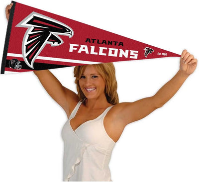 WinCraft Atlanta Falcons Pennant Banner Flag