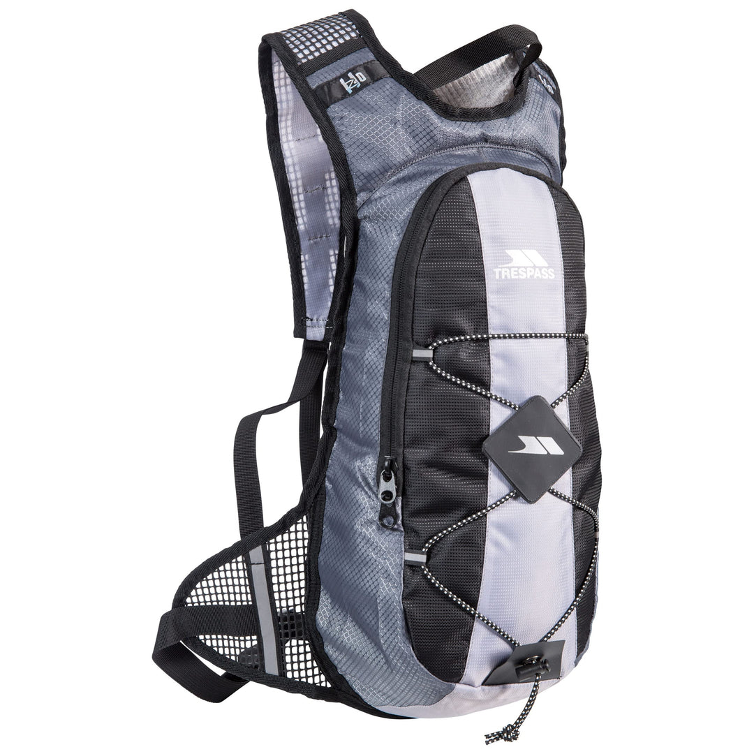 Trespass Mirror, Rucksack 15 Liter mit Hüftgurt & 2 Liter Wasserreservoir / Trinkblase / Hydration P