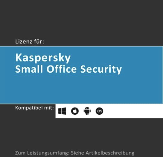 Lizenz für Kaspersky Small Office Security 8 | 2025 | 5-25 Geräte | 5-25 Mobile | 1 Server | 1 Jahr