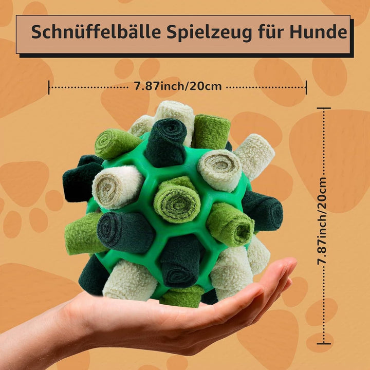 Schnüffelball für Hunde, Schnüffelteppich Schnüffelspielzeug Interaktive Hundespielzeug tragbarer Ha