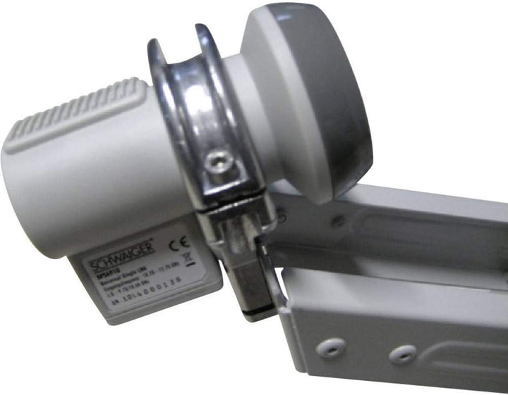 Schwaiger SPI085PA011 Aluminium Offset-Antenne 85 cm, Premiumklasse, anthrazit, Anthrazit