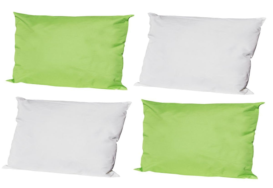 JACK 4X Outdoor Lounge Kissen 30x50cm viele Farben Dekokissen inkl. Füllung Wasserfest Sitzkissen Ga