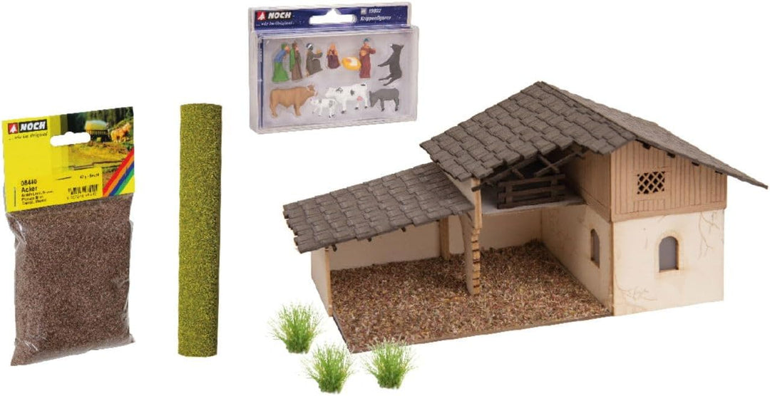 Noch 65620 Themen-Set ” Weihnachtskrippe”