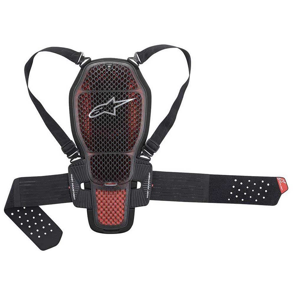 Alpinestars Nucleon Kr-1 Cell Transparent Smoke Red/Black Protector XL Red/Black, XL Red/Black