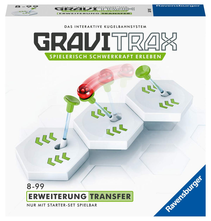 Ravensburger GraviTrax Erweiterung Balls und Spinner - Ideales Zubehör für spektakuläre Kugelbahnen,