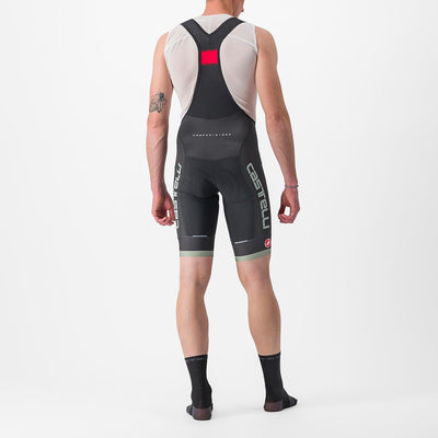 Castelli Herren Shorts Competizione Kit Bibshort S Schwarz/Verteidiger Grün, S Schwarz/Verteidiger G